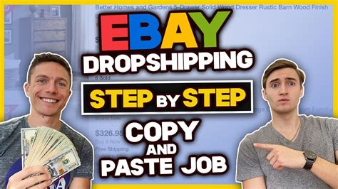 How To Dropship On Ebay As A Beginner Step By Step Copy And Paste Job