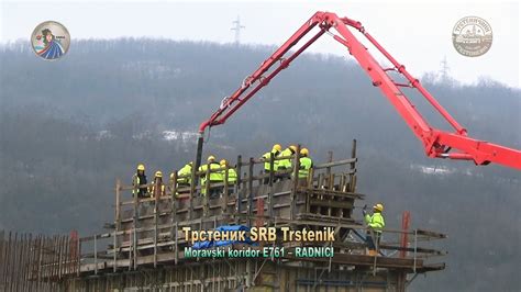 MORAVSKI KORIDOR Autoput E 761 Radovi Na Betonskim Stubovima