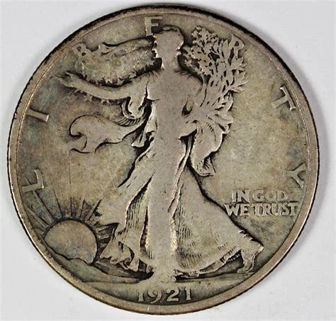 S Walking Liberty Half Dollar