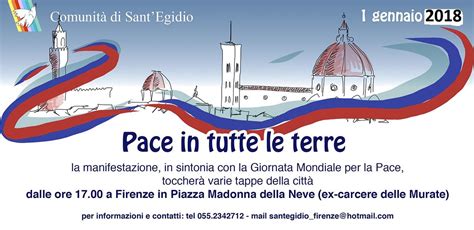 Capodanno La Marcia Della Pace A Firenze Per Cominciare Il 2018