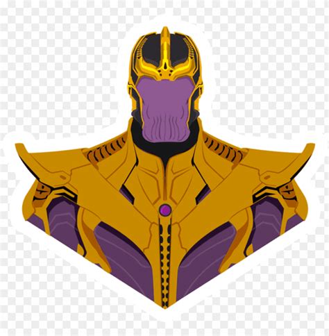 thanos popart sticker - cool thanos pixel art PNG image with ...