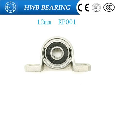 Pcs Pillow Block Bore Kp Mm Inner Diameter Zinc Alloy Metal Ball