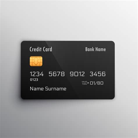 Debit Card Template