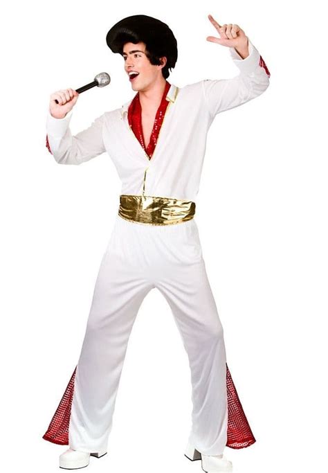 Elvis King Of Rock N Roll Xl Costume Em3216 Xl Elvis Costume Plus