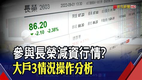 2603 長榮 長榮減資該加碼 出場 ｜cmoney 股市爆料同學會