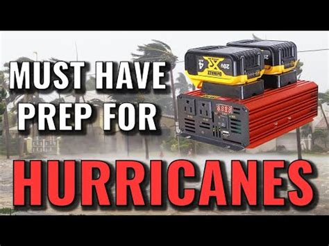 THE Must Have Hurricane Prep For Power Uses Milwaukee DeWalt Or