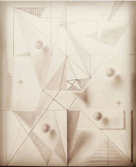 Composición abstracto geométrica Miguel María Córdoba Pérez dibujo