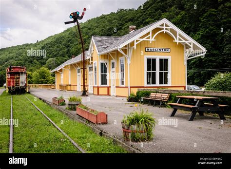 Restored Cando Railroad Depot And Bunkhouse Marlinton West Virginia