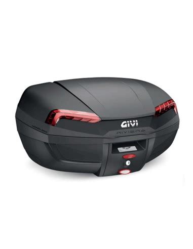 GIVI MALETA ML 46 LTS E46 RIVIERA NEGRO BASE N C CATAD ROJO