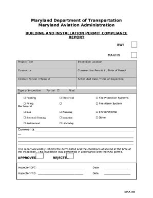 Installation Report Format 2020 2024 Fill And Sign Printable Template