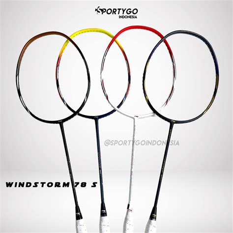 Jual Raket Badminton Li Ning WINDSTORM 78S ORIGINAL WIND STORM 78 S