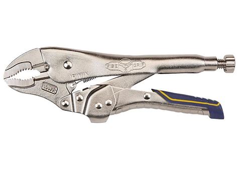 Irwin Vise Grip 10wr Fast Release Curved Jaw Locking Pliers With Wire Cutter 254mm 10in