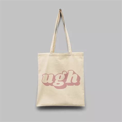 Tote Bag Bolsa Ecologica Aesthetic Ugh Cuotas Sin Inter S