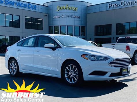 Used 2017 Ford Fusion Se For Sale In Salt Lake City Ut 84115 Sunburst Auto Sales Center