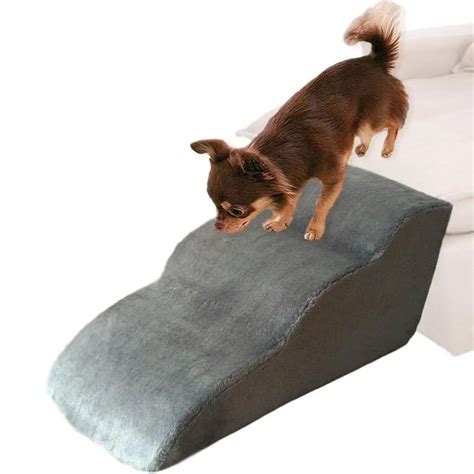 Pet ladder Slope Dog Stairs Sponge Steps Small Dogs On Sofa Bed ...