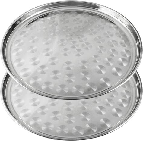 Plateau de fruits de mer Ø 36 cm et son support inox Amazon fr