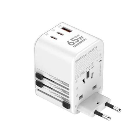 Ldnio Z6 Universal Travel Adapter Gan Charger 65W AppleMe