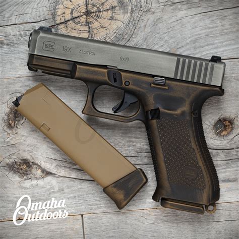 Glock X Spartan Bronze Titanium Battle Worn Omaha Outdoors