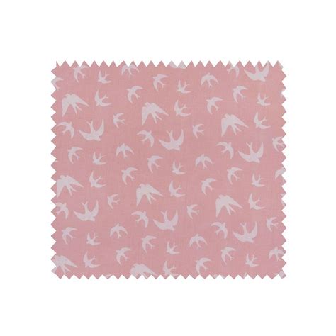 Tissu Andi Cretonne Rose Tissus Des Ursules