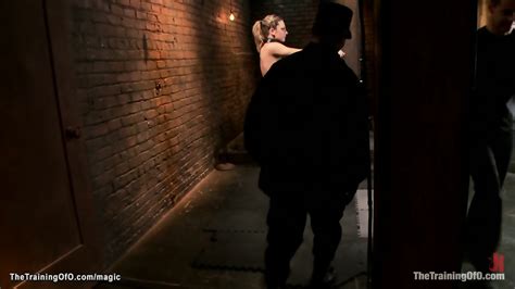 Trainee Ass Caned And Face Fucked