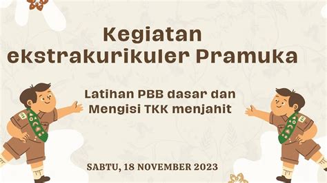 Latihan Pbb Dasar Dan Mengisi Tkk Menjahit Prashuda 18 November