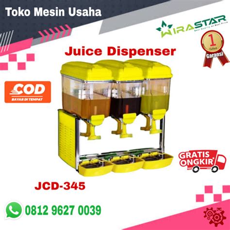 Jual Mesin Juice Dispenser Pendingin Minuman Tabung Jcd Wirastar