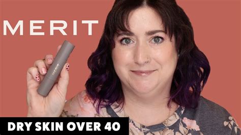 Merit Minimalist Stick Foundation Dry Skin Review Wear Test Youtube