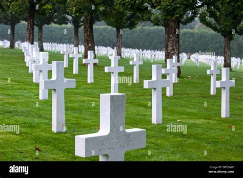 Cementerio Americano De La Primera Guerra Mundial Fotograf As E