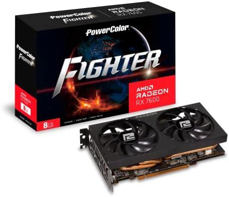 Amazon XFX Speedster QICK308 Radeon RX 7600 Tarjeta gráfica para