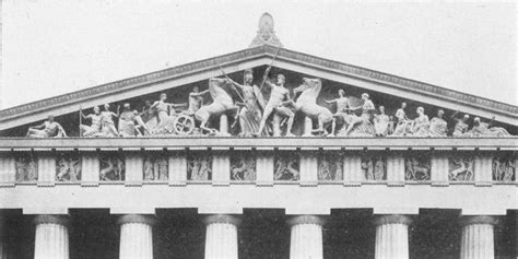 West Pediment Of The Parthenon