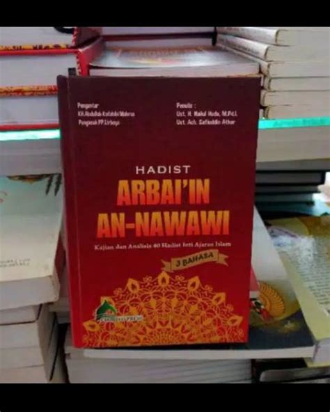 Jual Terjemah Hadis Arbain Nawawi Bahasa Terjemah Penjelasan Teks