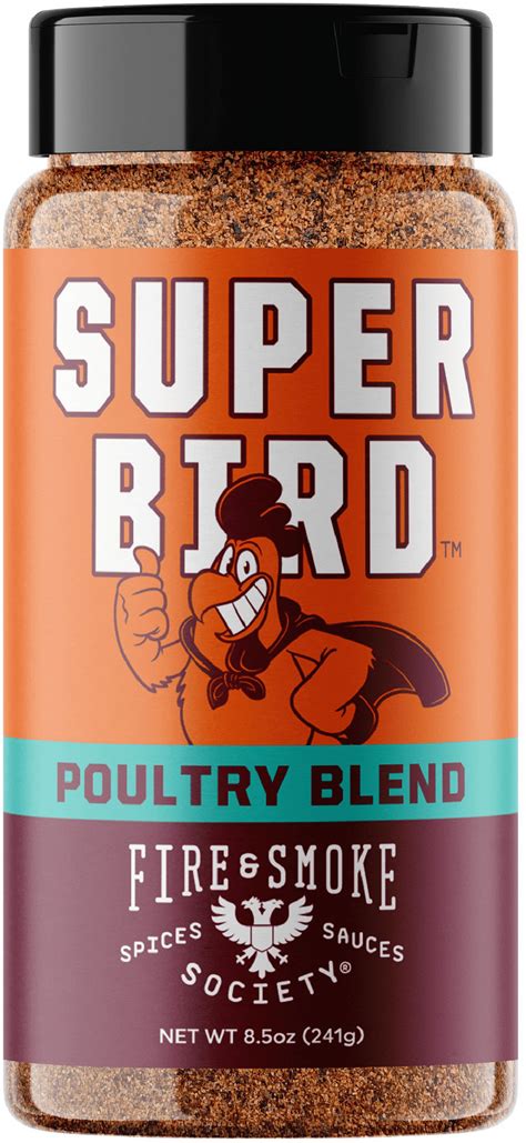 Fire And Smoke Society Super Bird Poultry Spice Blend Bba Rub 79 Ounce