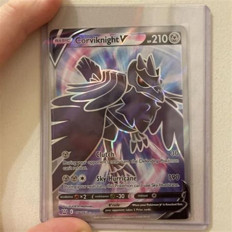 Verified Corviknight V Full Art Battle Styles Pokemon Cards Whatnot