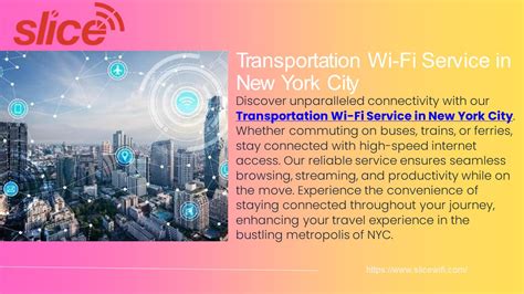 Ppt Stay Connected Transportation Wi Fi Service New York City