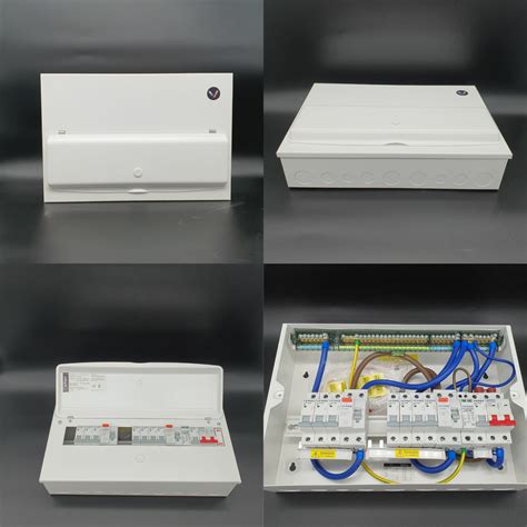 Verso 10 Way Split Load Consumer Unit With Spd