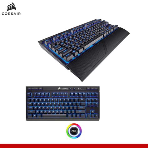 Teclado Corsair Strafe Rgb Mk Cherry Mx Red Mec Nico Sp Usb