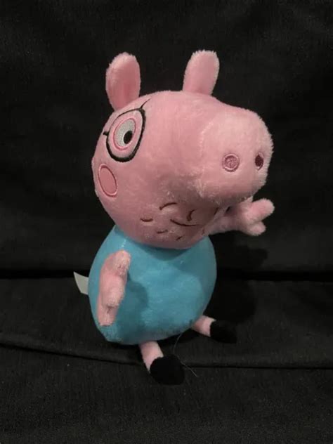 HASBRO 2022 PEPPA Pig Daddy Pig Plush 8 12 24 PicClick UK