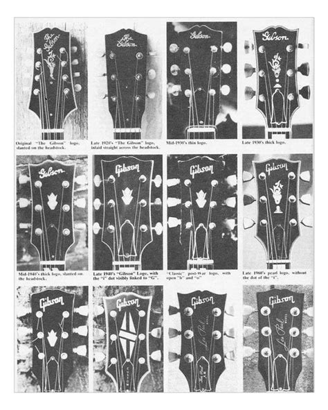 Gibson Headstock Array Gibson Guitars Luthier Guitar Gibson Acoustic