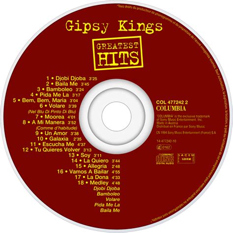 Gipsy Kings - Greatest Hits | TheAudioDB.com