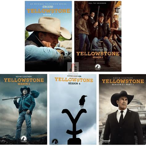 Yellowstone The Complete Seasons 1 2 3 4 5 21 Disc Set