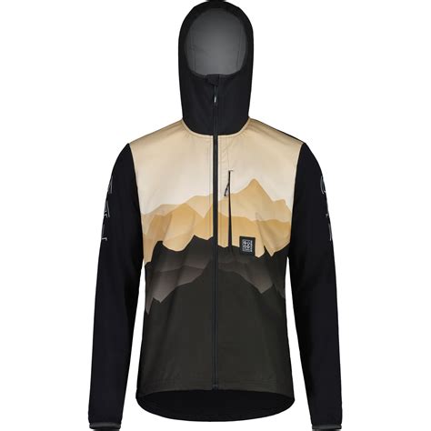 Maloja BeifussM Printed Alpine Hybrid Jacket Men Deep Black Mtn