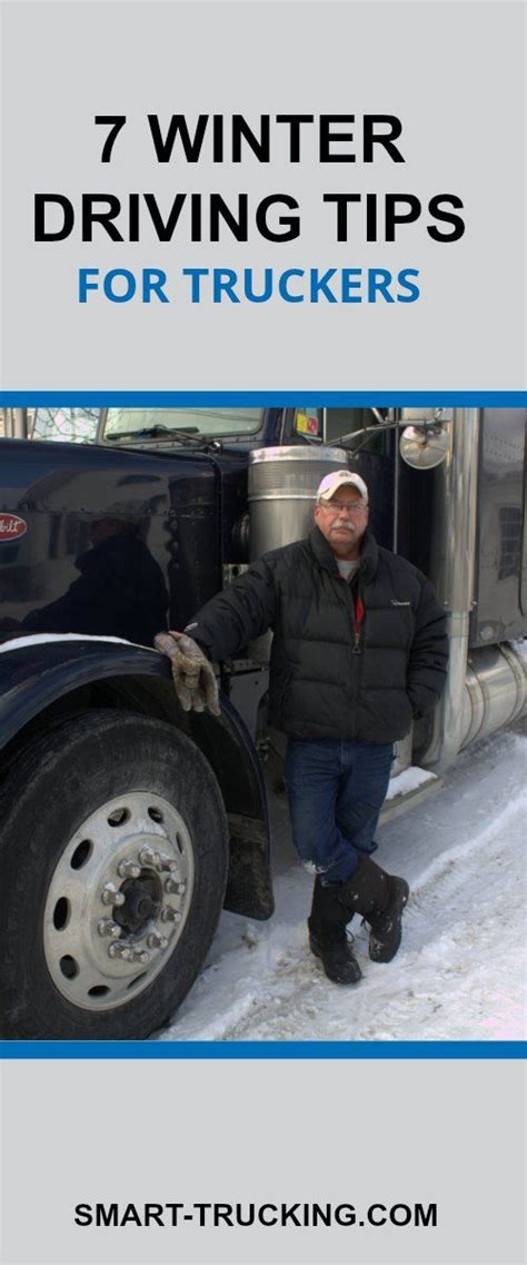 Winter Driving Tips For The Trucker Artofit