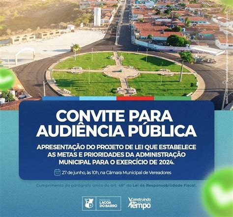 AudiÊncia Publica ApresentaÇÃo Do Projeto De Lei Que Estabelece As