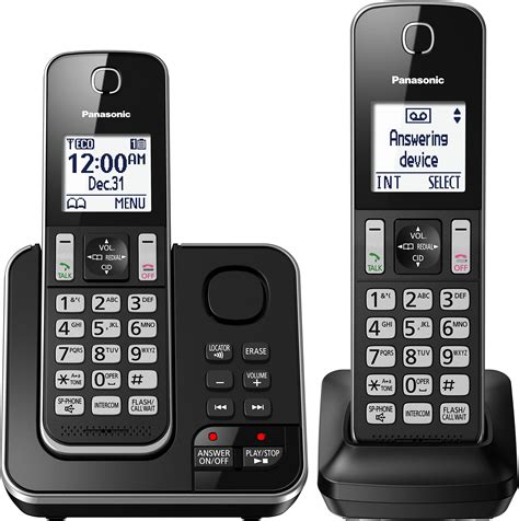 Panasonic Dect Expandable Cordless Phone With Answering Machine And