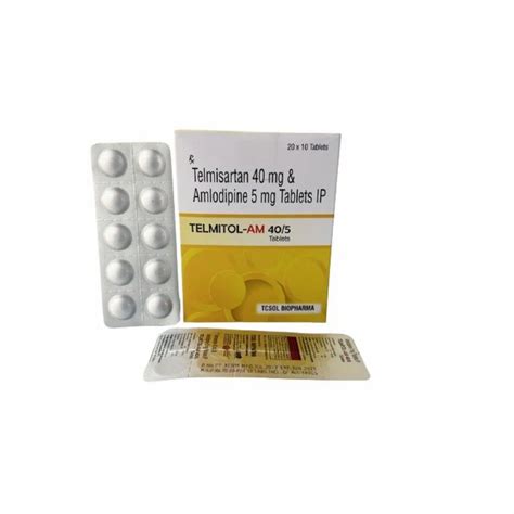 Mg Telmisartan Amlodipine Besilate Tablets At Rs Box In Chennai