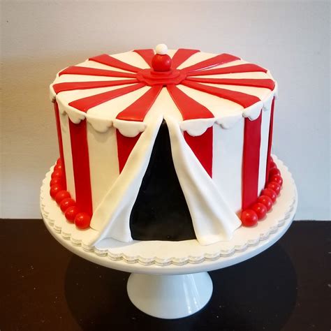 Circus Tent Cake Circus Cakes Carnival Cakes Carnival Birthday Cakes