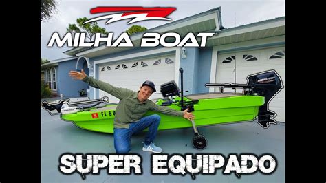 Equipei Meu Milha Boat Ao Maximo YouTube