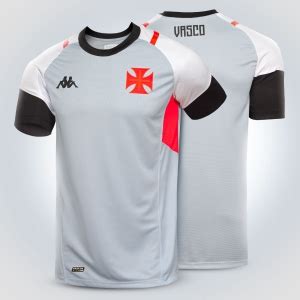 Camisa Vasco Treino Atletas 2023 Kappa Masculina