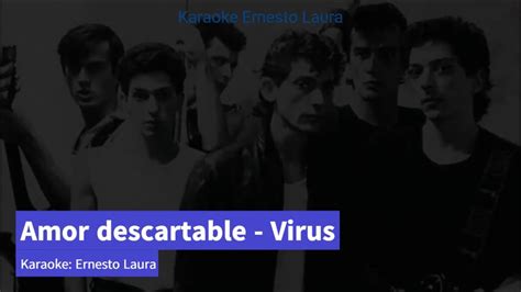 Virus Amor Descartable Letra Youtube