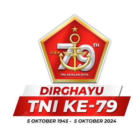 Greeting Card For The 79th Anniversary Of The Indonesian Armed Forces